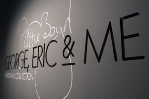 Bilde fra utstillingen 'Pattie Boyd - George, Eric & Me - A Personal Collection'